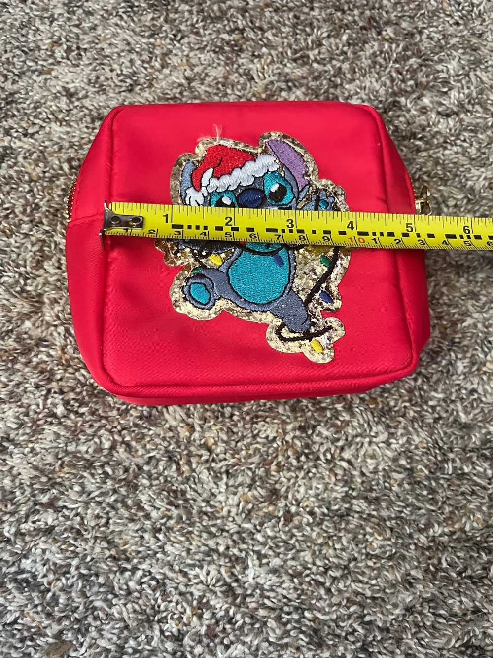 Red Holiday Character Pouch Set - Picture 7 of 7